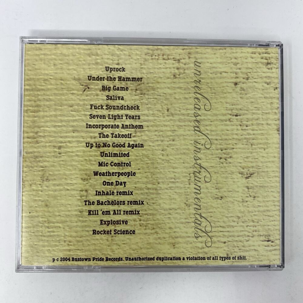 RJD2 ‎– In Rare Form (Unreleased Instrumentals) CD 2004 - Picture 2 of 4